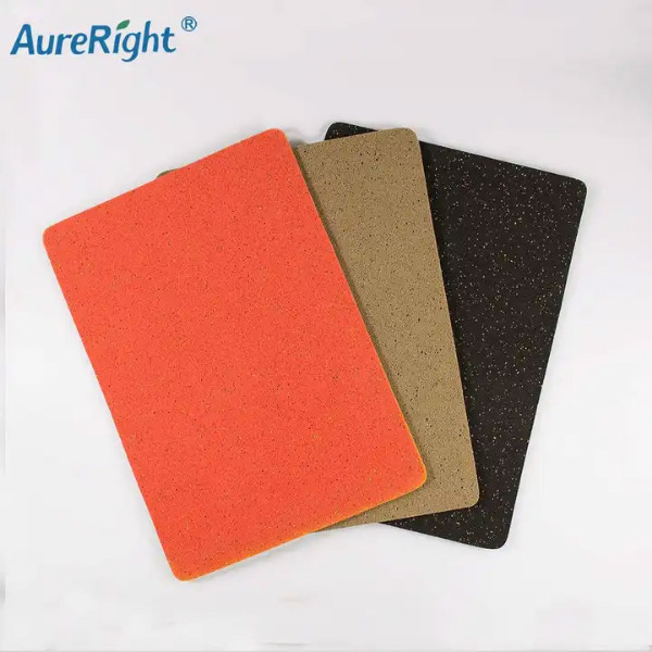 Polyurethane cork recycled foam