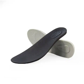 Thin black height increase shoes insole