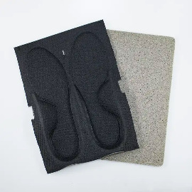 mouldable shoe insole material sheet